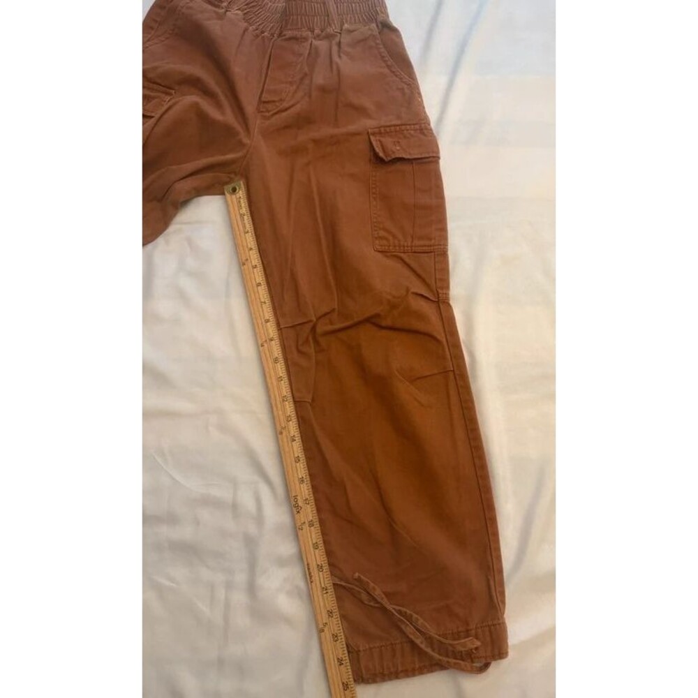 Forever 21 Brown Cargo Pants Jogger Utility Pants Size S - Picture 6 of 7